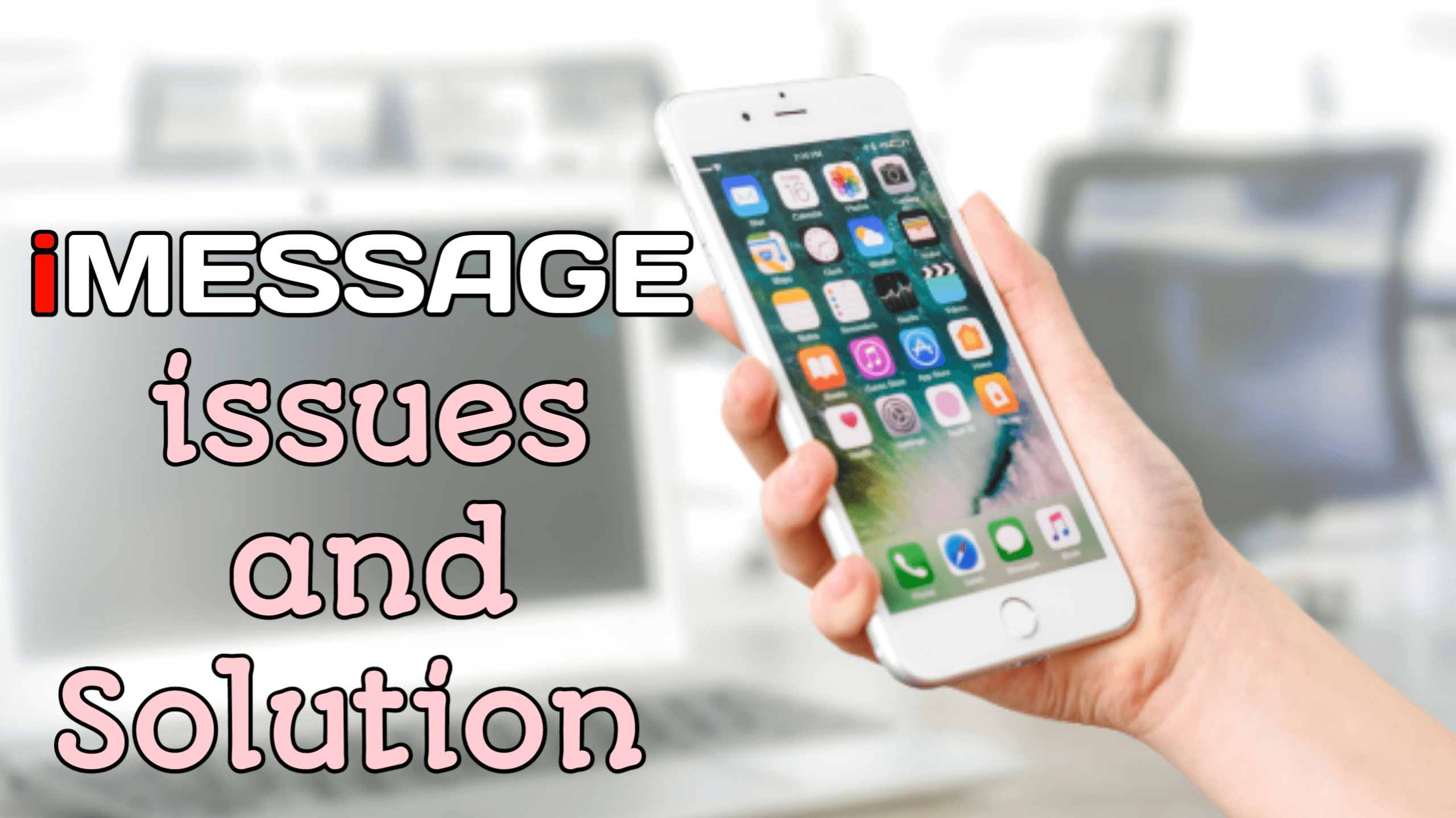 Common imessage problems and best solutions: Imessage pictures not showing and not getting imessage notifications ( for IOS )