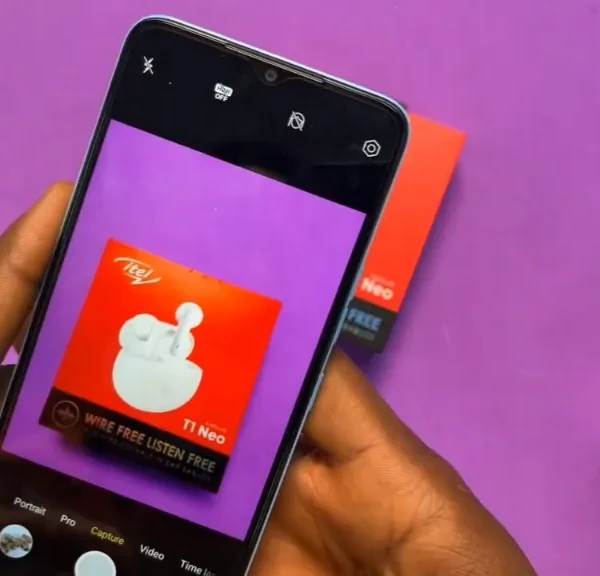 Camera sample of Itel A60
