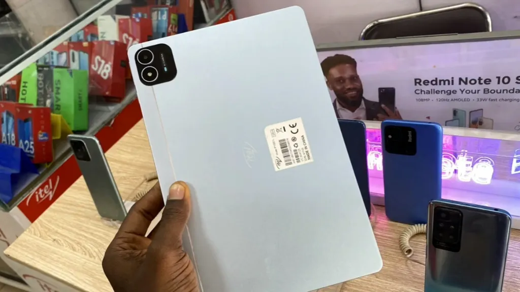 Itel Pad 1 tablet camera review 